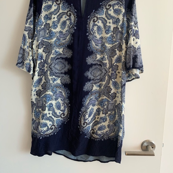 Like new paisley-patterned short dress - Picture 4 of 4